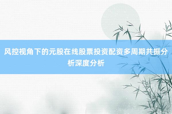 风控视角下的元股在线股票投资配资多周期共振分析深度分析