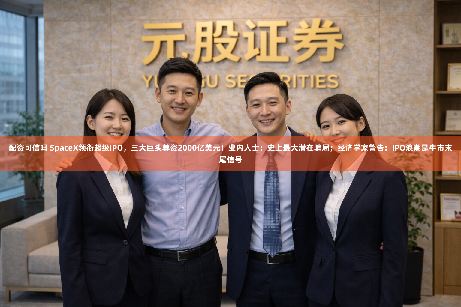 配资可信吗 SpaceX领衔超级IPO，三大巨头募资2000亿美元！业内人士：史上最大潜在骗局；经济学家警告：IPO浪潮是牛市末尾信号