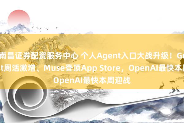 南昌证券配资服务中心 个人Agent入口大战升级！Grok Bot周活激增、Muse登顶App Store，OpenAI最快本周迎战